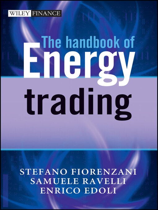 Title details for The Handbook of Energy Trading by Stefano Fiorenzani - Available